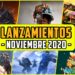 Lanzamientos NOVIEMBRE 2020 – Nuevos Co-op, Shooter, MMOs…