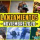 Lanzamientos NOVIEMBRE 2020 – Nuevos Co-op, Shooter, MMOs…