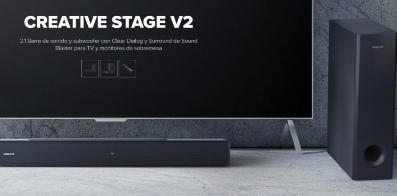 Probamos la Creative Stage V2, una barra de sonido económica y recomendable para PC y TV