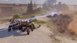 Los jugadores de Crossout participan en batallas por el agua limpia