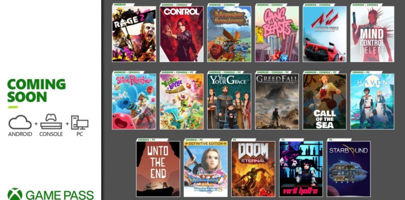 Nuevas incorporaciones para el Xbox Game Pass (Doom Eternal, GreedFall, Haven, …) y super oferta