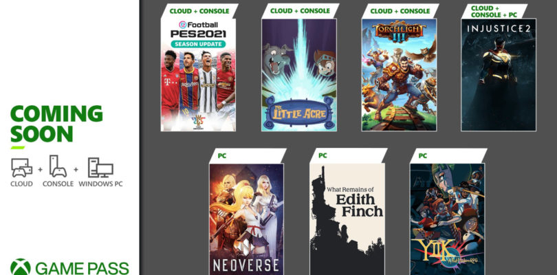 Anunciados los primeros juegos de 2021 añadidos al catálogo de Xbox Game Pass para consola, PC y Android