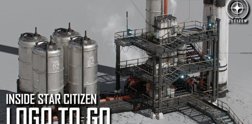 Star Citizen nos enseña el proceso de crear logos, edificios y vehículos