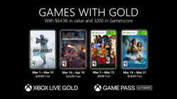Ya sabemos los juegos «Games with Gold» de marzo de 2021