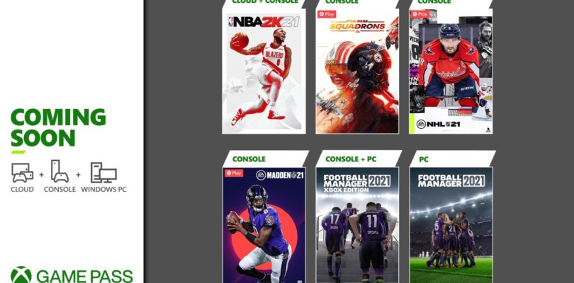 Mucho deporte en los lanzamientos de marzo del Xbox Game Pass
