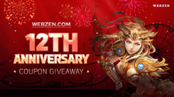 ¡Repartimos 300 claves con regalos para C9 y MU Online por el 12 aniversario de Webzen!