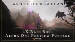 La Alfa Uno de Ashes of Creation toma forma y nos enseñan sus jefes de Raid