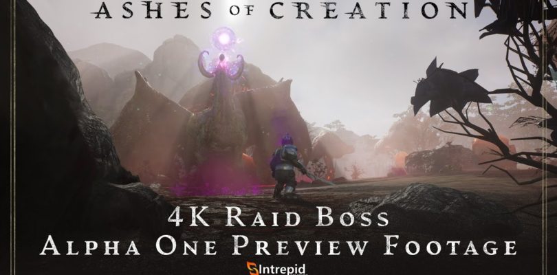 La Alfa Uno de Ashes of Creation toma forma y nos enseñan sus jefes de Raid