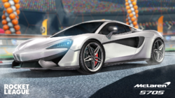 Vuelve el McLaren 570S a Rocket League