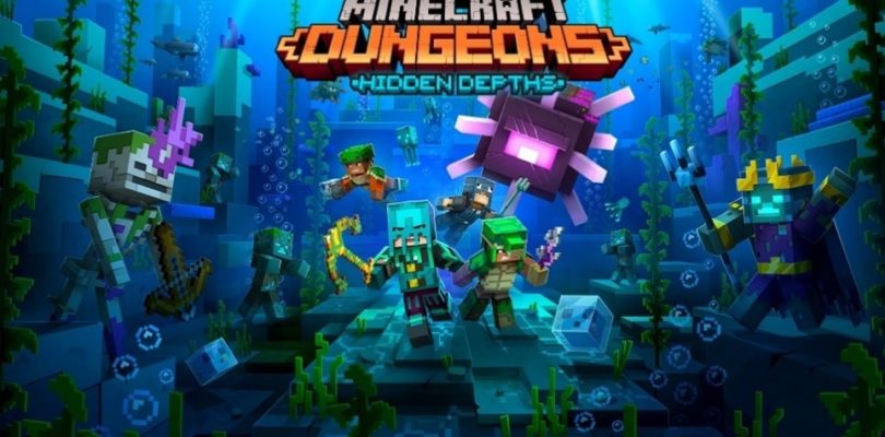 Sumérgete en las profundidades con el nuevo DLC de Minecraft Dungeons