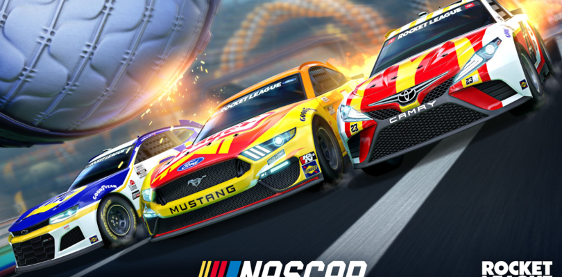 Rocket League y Nascar se alían para traer un nuevo DLC al juego