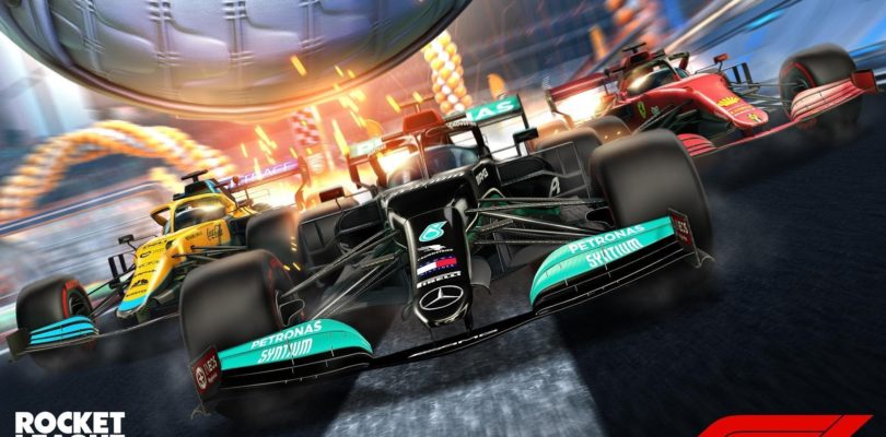 Colaboración entre Rocket League y la Fórmula 1 nos trae 10 diseños de monoplazas de este 2021