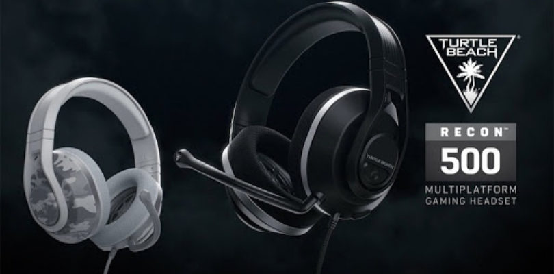 Turtle Beach presenta los auriculares Recon 500 en dos colores