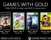 Anunciados los Games with Gold de agosto de 2021