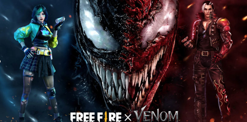 Arranca el evento exclusivo de Free Fire x Venom: Habrá Matanza