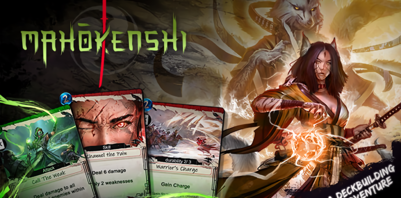 Samurais, demonios, aventuras y deckbuilding en Mahokenshi