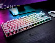Roccat anuncia la versión blanca del teclado Vulcan Pro