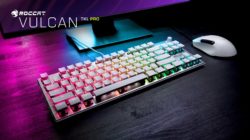 Roccat anuncia la versión blanca del teclado Vulcan Pro