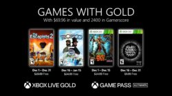 Ya sabemos los Games with Gold de diciembre 2021