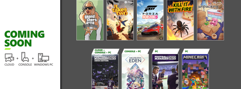 Próximamente en Xbox Game Pass: Forza Horizon 5, Minecraft: Edición Bedrock y Java, It Takes Two y muchos más