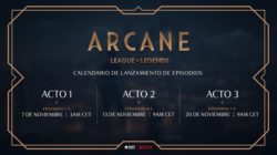 El segundo acto de Arcane llegará a Netflix el día 13 de noviembre por la mañana