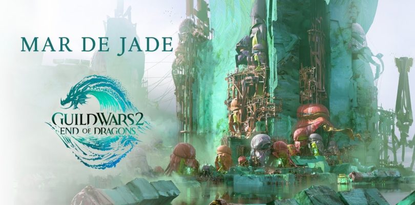 Un vistazo al Mar de Jade y a la montura cooperativa que llegarán con la expansión de Guild Wars 2