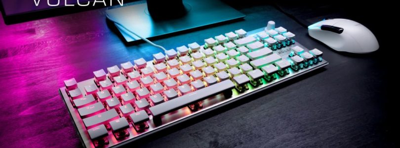 El teclado Vulcan TKL PRO de Roccat, ya disponible en color Blanco Ártico