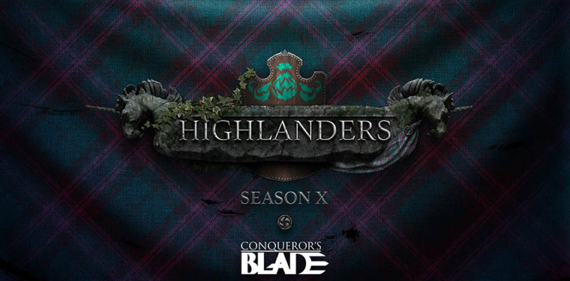 Season X: Highlanders llegará a Conqueror’s Blade el 21 de diciembre