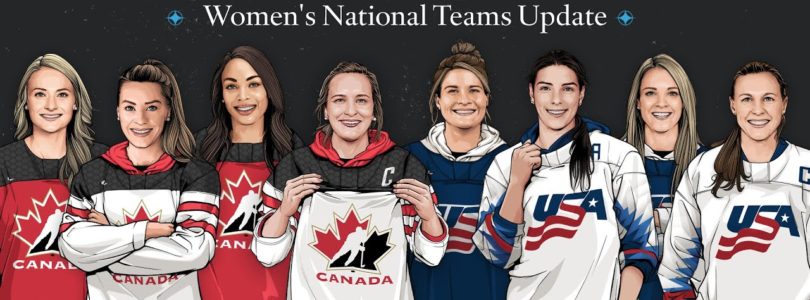 Disponibles ya los primeros equipos femeninos para jugar en NHL 22