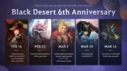 Black Desert Online celebra sus seis años de vida con un mes repleto de eventos y recompensas