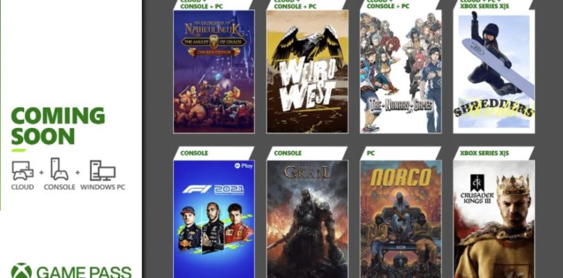 Próximamente en Xbox Game Pass: F1 2021, Shredders, Weird West y muchos más