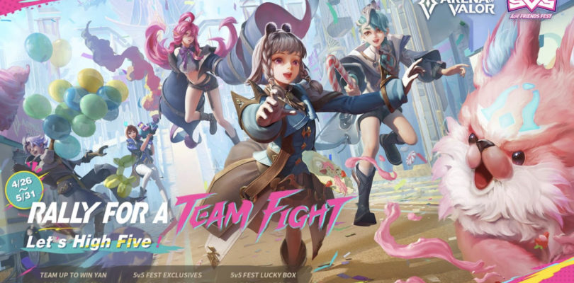 Arena of Valor se prepara para la celebración del evento 5v5 Fest con su próxima actualización, que también traerá un nuevo héroe