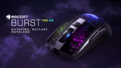Roccat anuncia el nuevo ratón inalámbrico Burst Pro Air