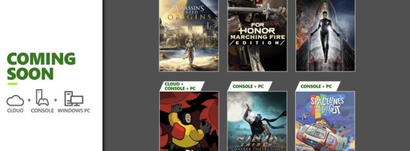 Próximamente en Xbox Game Pass: Assassin’s Creed Origins, For Honor: Marching Fire Edition y más