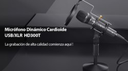 Maono HD300, el micrófono dinámico económico para grabar vídeos y podcasts