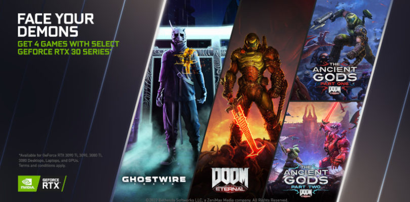 NVIDIA ofrece juegos de Bethesda por la compra de una GeForce RTX