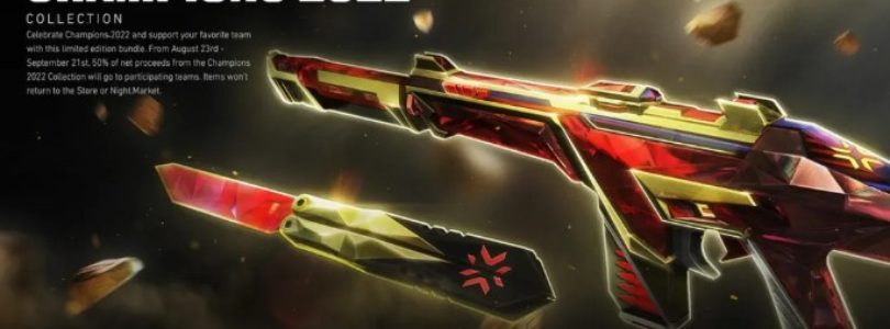 La nueva linea de skins Champion 2022 llegará a VALORANT el 23 de agosto