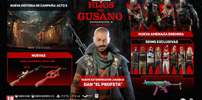 «Hijos del Gusano» es la segunda expansión de Back 4 Blood que llegará a final de mes