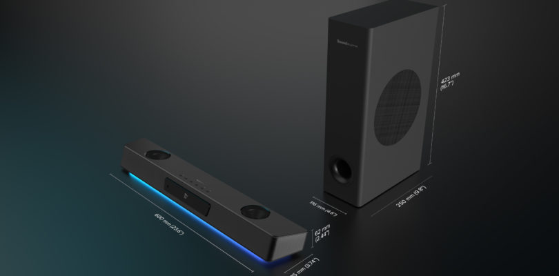 Creative Labs presenta la barra de sonido gaming Sound Blaster Katana V2X