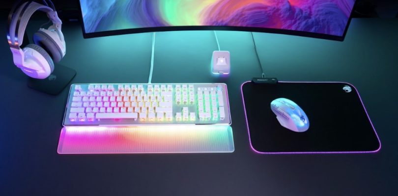 ¡Llegó la hora del espectáculo! Saca todo tu partido como gamer con el teclado óptico-mecánico Vulcan II Max de Roccat