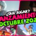 Resumen en Video – Nuevos Lanzamientos OCTUBRE 2022 – ¿QUÉ JUGAR?