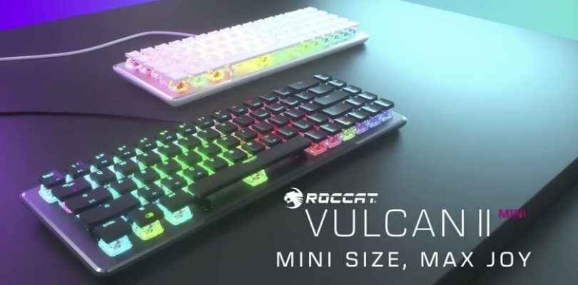 Probamos el Roccat Vulcan II Mini: precioso, compacto y lleno de color