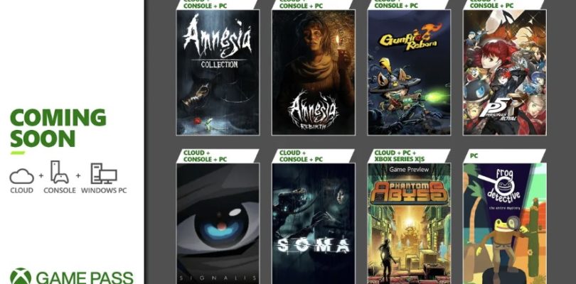 Próximamente en Xbox Game Pass: Persona 5 Royal, Gunfire Reborn, Phantom Abyss y muchos más