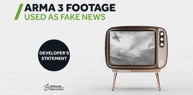 Los desarrolladores de Arma 3 se pronuncian acerca de las imágenes que usan su juego para distribuir noticias falsas