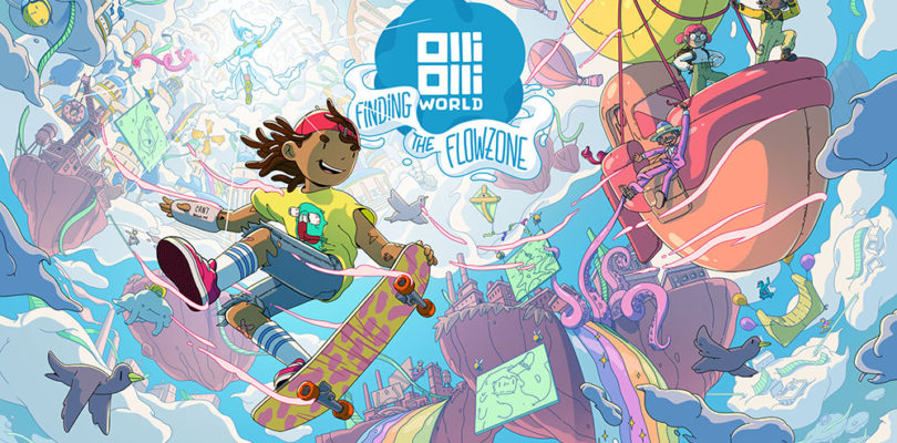 Ya está disponible la última expansión del juego de skate OlliOlli World, «Finding the Flowzone»