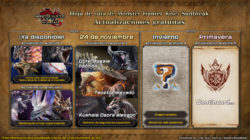 Desvelados nuevos enemigos y contenidos en la tercera actualización gratuita del título de Monster Hunter Rise: Sunbreak