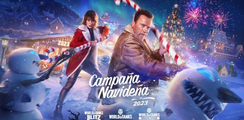 Arnold Schwarzenegger y Milla Jovovich llegan a World of Tanks para salvar las fiestas
