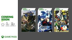 Próximamente en Xbox Game Pass: Monster Hunter Rise, Persona 3 Portable y Persona 4 Golden