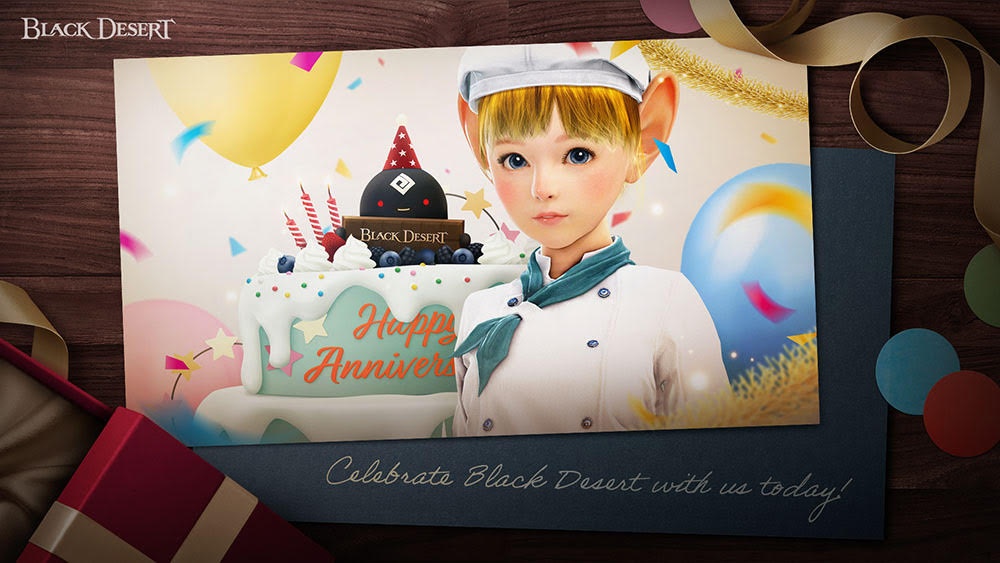 Black Desert Anniversary Giveaways and Events on PC and Consoles