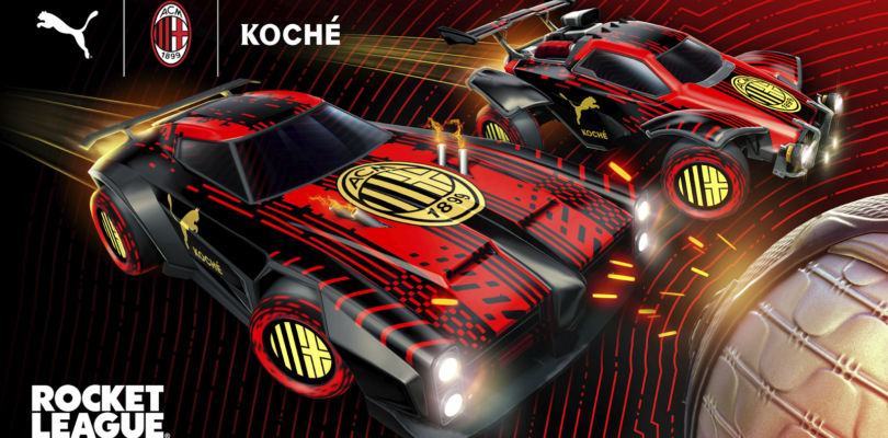 AC Milan y Rocket League se unen para llevar la nueva equipación del equipo italiano al juego